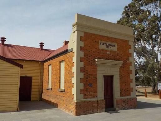 Historic Wallan Free Library, a local landmark since 1877